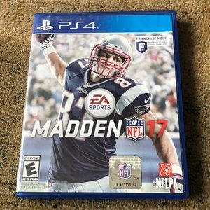 Madden NFL 17 PS4 game